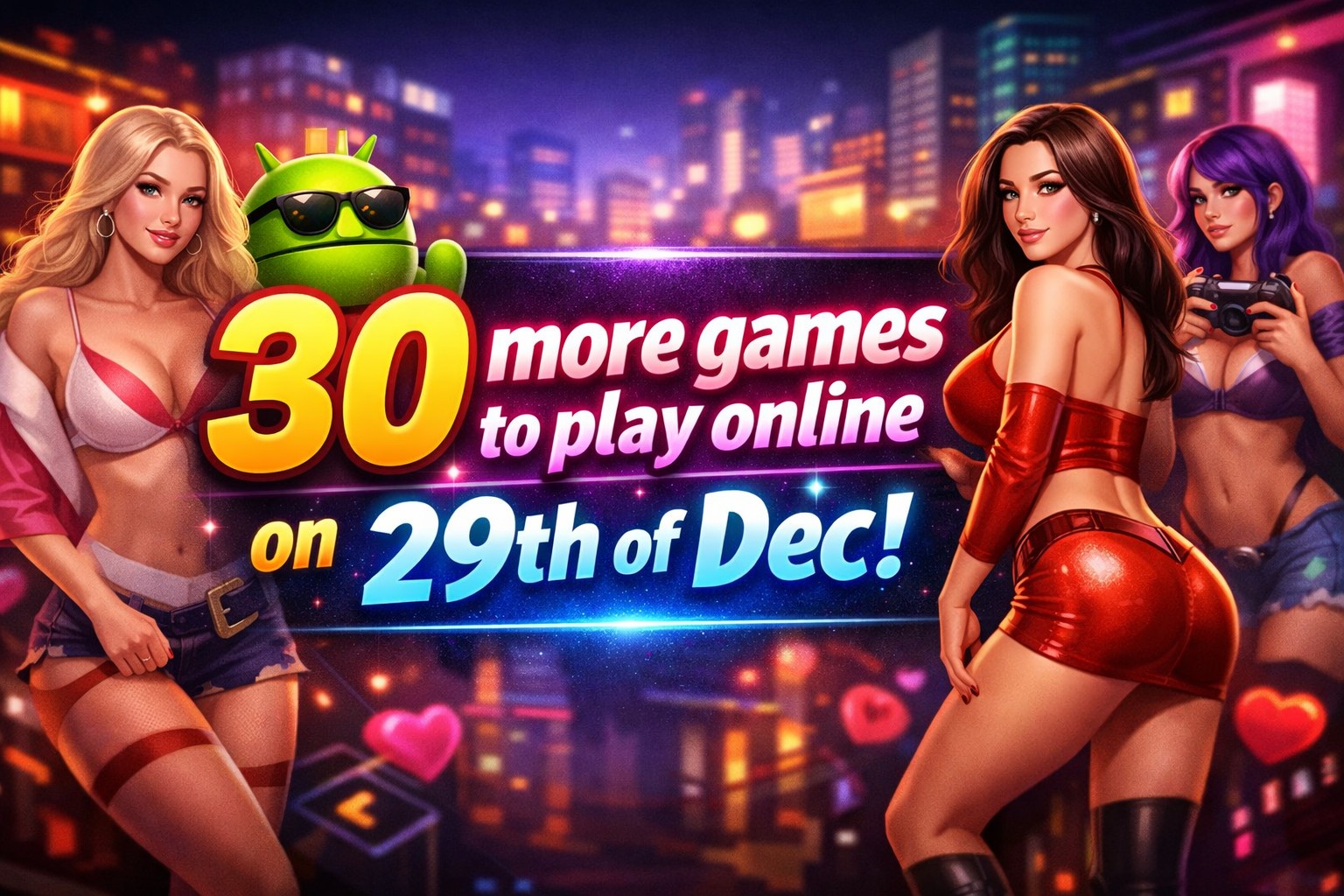 30 more games to play online on 29th of Dec!