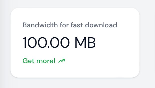 Free fast download quota
